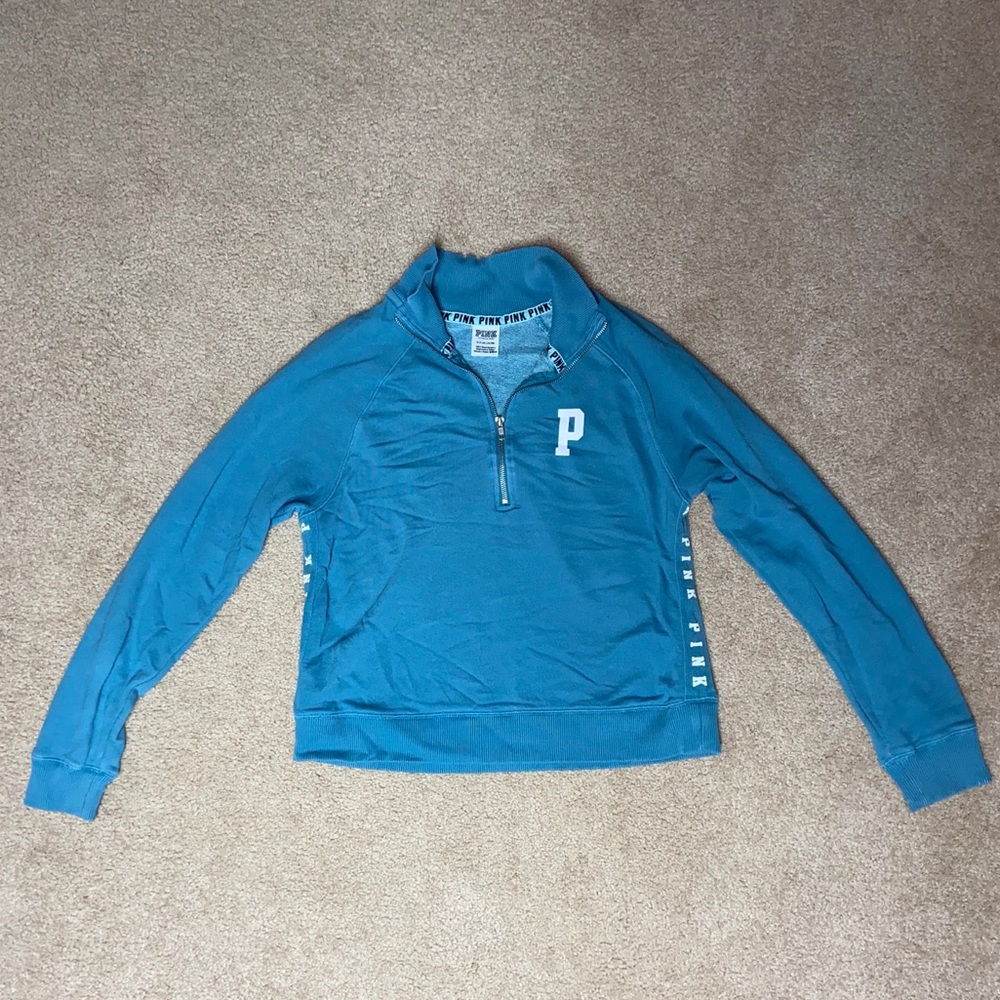 PINK Quarter Zip Pullover